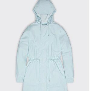 NWT Rains String w Parka Raincoat size M